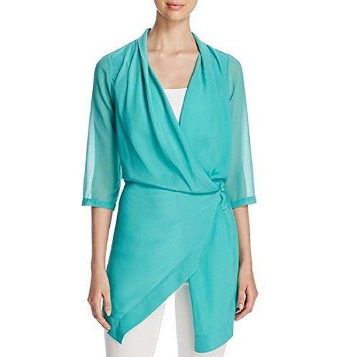 Finity Draped Wrap Tunic